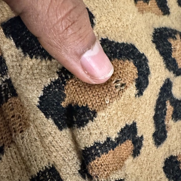 RARE ALAIA Azzedine F/W 1991 Runway leopard print wool midi skirt - Small - Picture 11 of 15